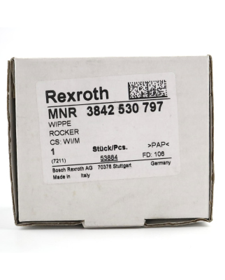 Rexroth Wippe 3842530797 OVP