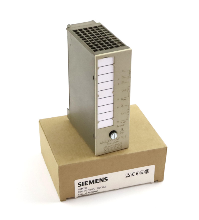 Simatic S5 AO470 6ES5 470-8MC12 E-Stand:04 OVP