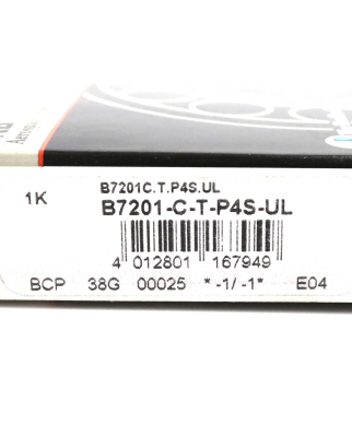 FAG Kugellager Spindellager B7201-C-T-P4S-UL OVP