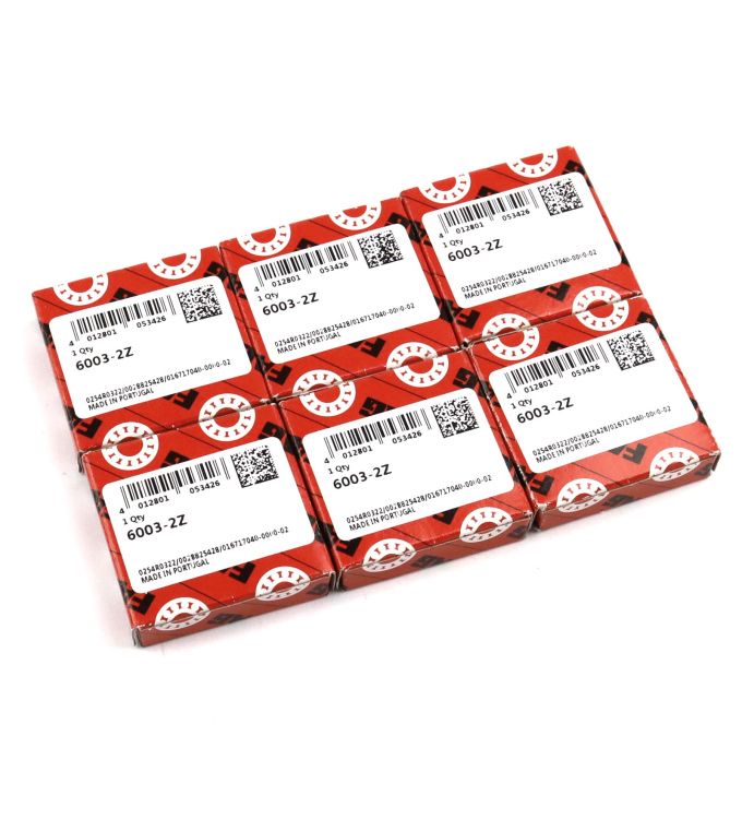 FAG Kugellager Rillenkugellager 6003-2Z (6Stk.) OVP