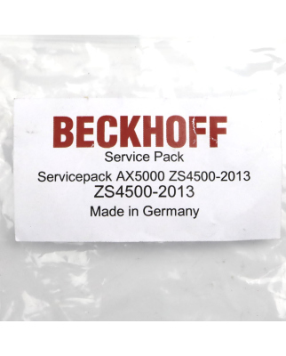 Beckhoff Stecker ZS4500-2013 OVP