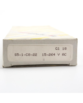DATALOGIC Reflextaster S5-1-C8-22 OVP