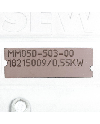 SEW EURODRIVE Antriebsumrichter MM05D-503-00 18215009 NOV