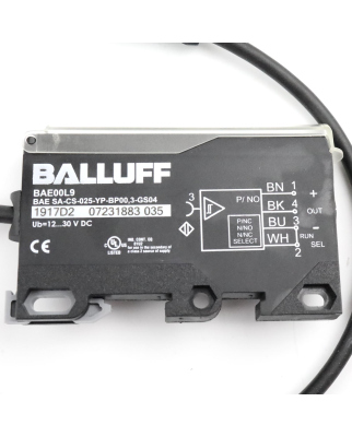 Balluff Nachschaltverstärker BAE00L9 BAE SA-CS-025-YP-BP00,3-GS04 OVP