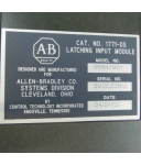 Allen Bradley Latching input modul 1771-DS GEB