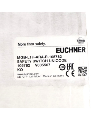 Euchner Zuhalteset MGB-L1H-ARA-R-105782 105782 SIE