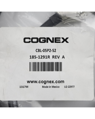 Cognex Kabel CBL-05P2-S2 185-1291R OVP