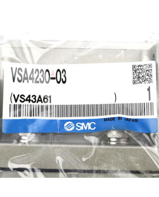 SMC Magnetventil VSA4230-03 OVP