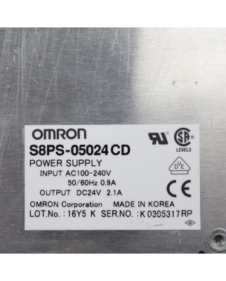 Omron Power Supply S8PS-05024CD GEB