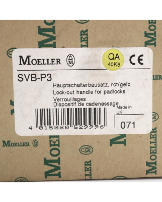 Klöckner Moeller Griff SVB-P3 052999 OVP