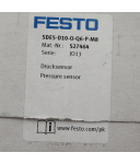 Festo Drucksensor SDE5-D10-O-Q6-P-M8 527464 OVP