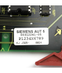 Siemens AUT5 Achsansteuerung II 00312241-05 1710110-Y1-N1/3 GEB