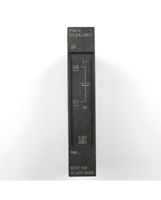 Simatic S7 ET200S 6ES7 138-4CA50-0AB0 E-Stand:20 GEB