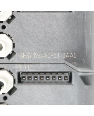 Simatic S7 ET200S 6ES7 193-4CF50-0AA0 (10Stk.) GEB