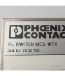 Phoenix Contact FL Switch MCS16TX 2832700 NOV