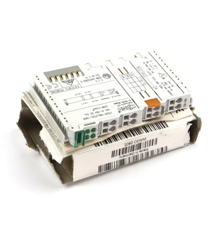 WAGO Analog Eingangsklemme 750-468 OVP