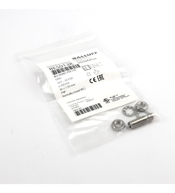 Balluff induktiver Sensor BES013K BES M08EC-POC15B-S49G OVP