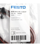 Festo Steckdosenleitung NEBV-H1G2-KN-2.5-N-LE2 566656 (2Stk.) OVP