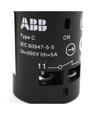 ABB Not-Aus-Taster CE4T-10R-02 1SFA619550R1051 GEB