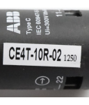 ABB Not-Aus-Taster CE4T-10R-02 1SFA619550R1051 GEB