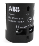 ABB Not-Aus-Taster CE4T-10R-02 1SFA619550R1051 GEB