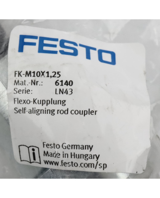 Festo Flexo-Kupplung FK-M10X1,25 6140 OVP