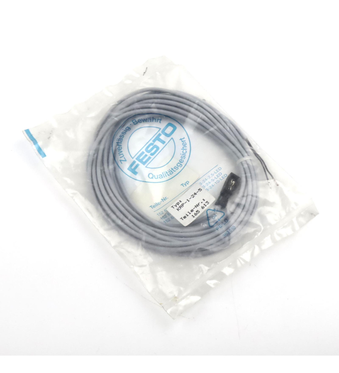 Festo Anschlussleitung KRP-1-24-5 165613 OVP