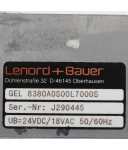 Lenord+Bauer Harro Höfliger Steuerung GEL8380A0S00L7000S 24VDC/18VAC GEB