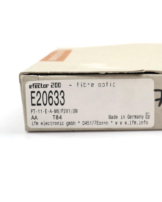 ifm efector Reflexlichttaster E20633 FT-11-EPA-M6/F2X1/2M...
