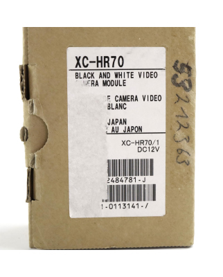 Sony CCD Kamera XC-HR70 OVP