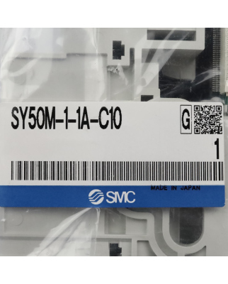 SMC Versorgungsplatte SY50M-1-1A-C10 OVP