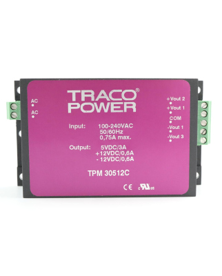 Traco Power Schaltnetzteil TPM 30512C OVP