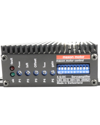 Maxon Motor Servoverstärker im Modulgehäuse LSC 30/2 250521 NOV