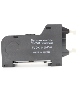 Baumer electric Lichtleitgerät FVDK 14J07Y0 OVP