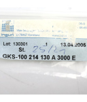 Ingun Kontaktstifte GKS-100 214 130 A 3000 E (37Stk.) OVP