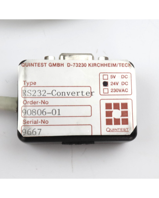 Quintest RS232-Converter 90806-01 GEB