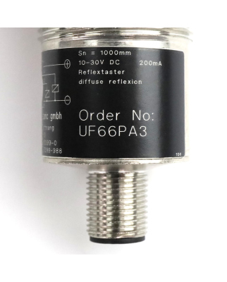 wenglor Lichtleitkabelsensor UF66PA3 NOV