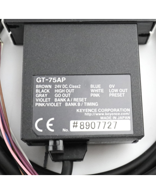 Keyence Messverstärker GT-75AP OVP