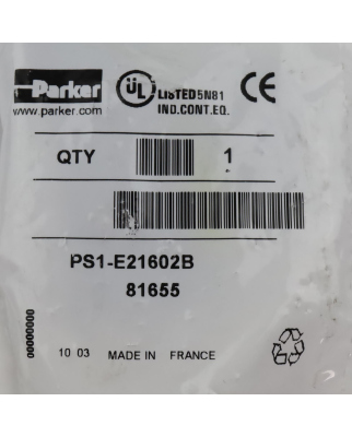 Parker INTERFACE WANDLER E/P PS1-E21602B OVP