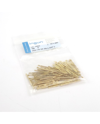 Ingun Kontaktstifte HSS-118 306 200 A 2207 U (100Stk.) OVP