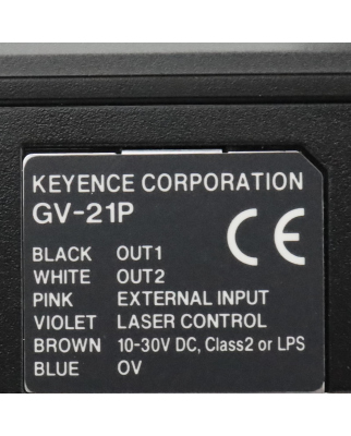 Keyence Messverstärker GV-21P NOV