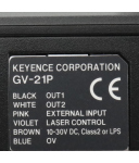 Keyence Messverstärker GV-21P NOV