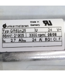 Dunkermotoren DC-Getriebemotor GR63X25 + PLG52 i=91,12:1 NOV
