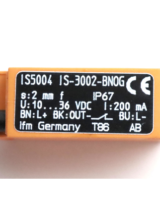 ifm efector induktiver Sensor IS5004 IS-3002-BNOG NOV