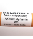 Beckhoff Motorverlängerungsleitung AX5000 dynamic ZK4501-8022-0020 2m NOV