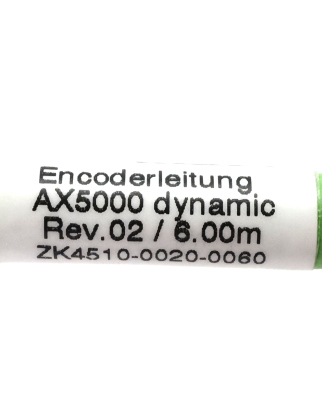 Beckhoff Encoderanschlussleitung AX5000 dynamic ZK4510-0020-0060 6m NOV