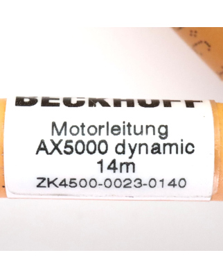 Beckhoff Motorleitung AX5000 dynamic ZK4500-0023-0140 14m...