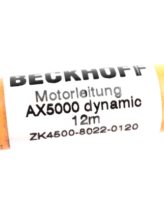 Beckhoff Motorleitung AX5000 dynamic ZK4500-8022-0120 12m...