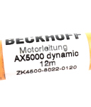 Beckhoff Motorleitung AX5000 dynamic ZK4500-8022-0120 12m NOV