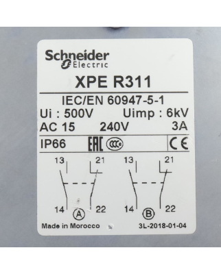 Schneider Electric Fussschalter XPE R311 GEB